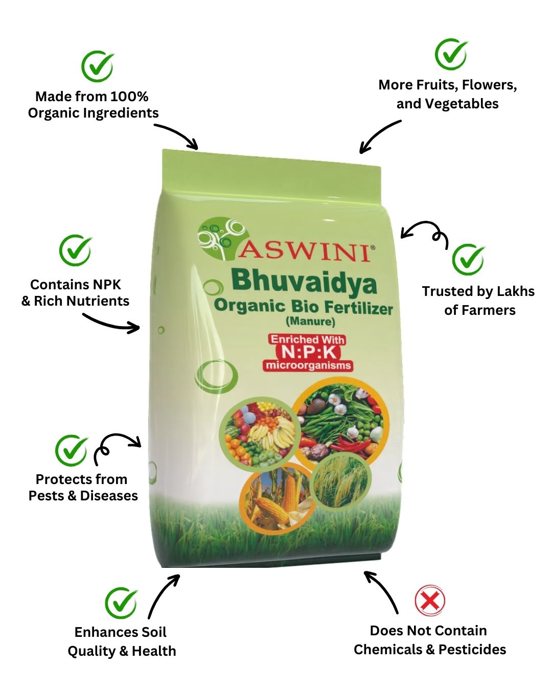 अश्विनी भुवैद्य - अपने पौधों को स्वस्थ रखें, अधिक फल, सब्जियां और फूल उगाएं, और कीटों और बीमारियों से छुटकारा पाएं