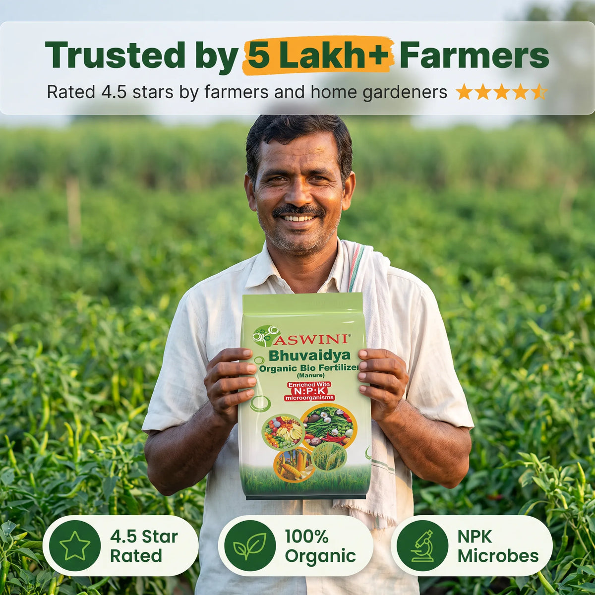 Bhuvaidya Organic Bio Fertilizer – Grow More, Spend Less, Stay Natural