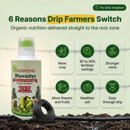 Aswini Bhuvaidya Organic Liquid Fertilizer