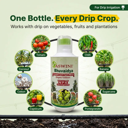 Aswini Bhuvaidya Organic Liquid Fertilizer